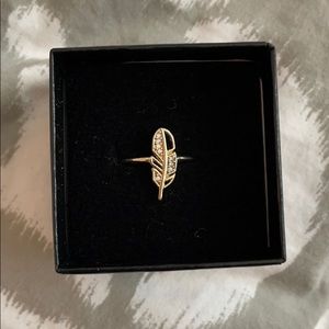 feather ring from kate diamond